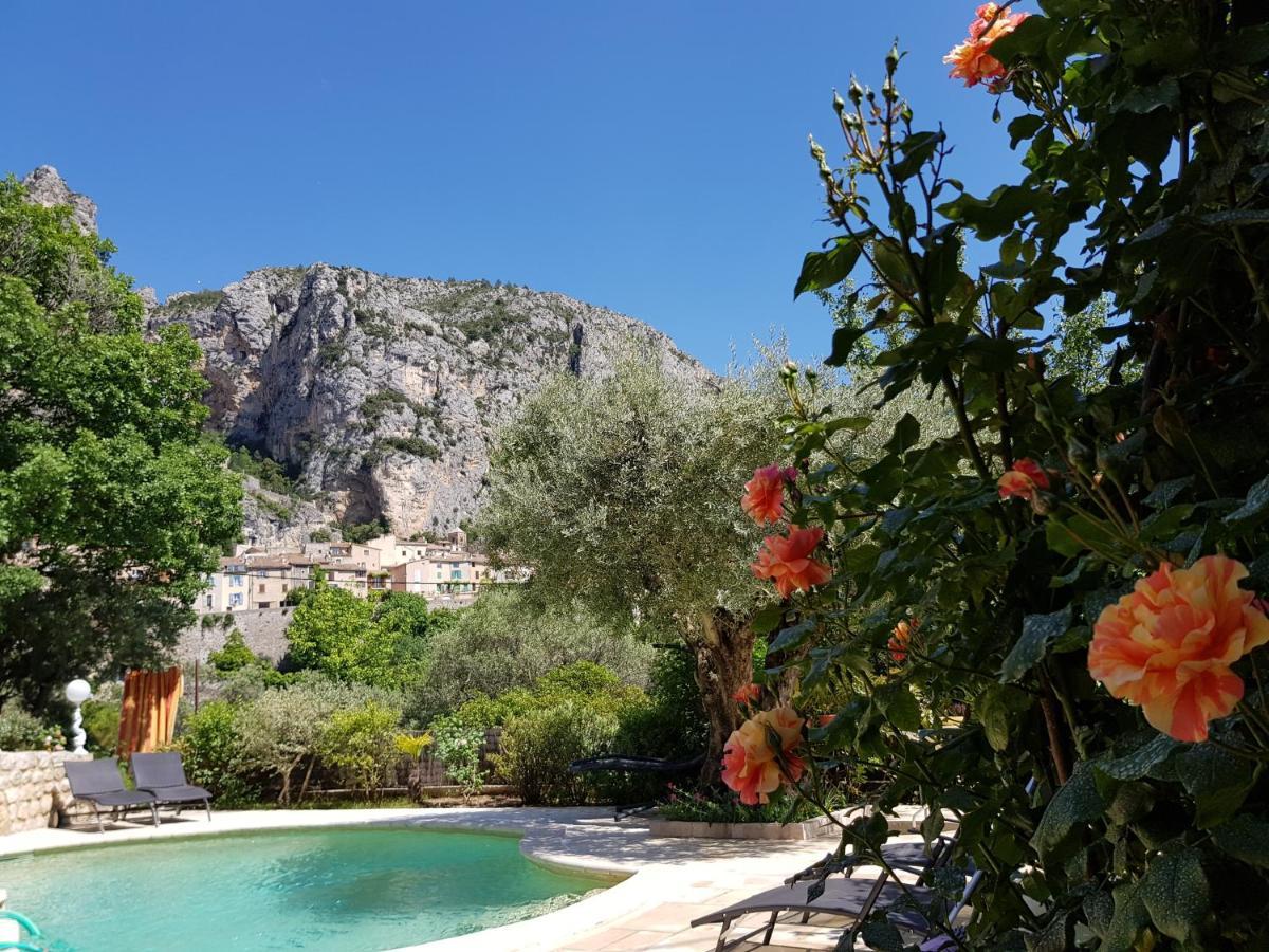 Bastide Des Oliviers Bed and Breakfast Moustiers-Sainte-Marie Eksteriør billede