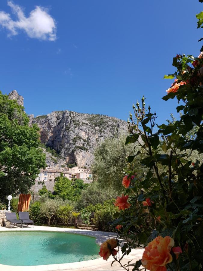 Bastide Des Oliviers Bed and Breakfast Moustiers-Sainte-Marie Eksteriør billede